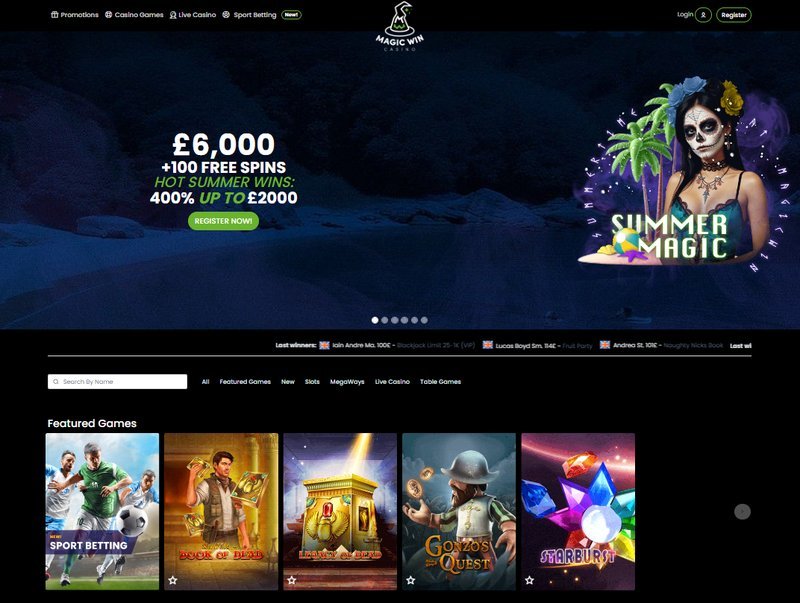 Get a Quick Win: How to Start Playing at Magic Win Casino